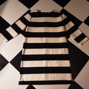 Forever 21 Striped black and white mini dress Large